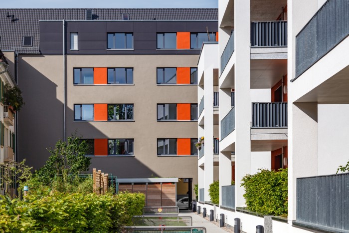 Wohnanlage in Rennweg / Komturstra&szlig;e
